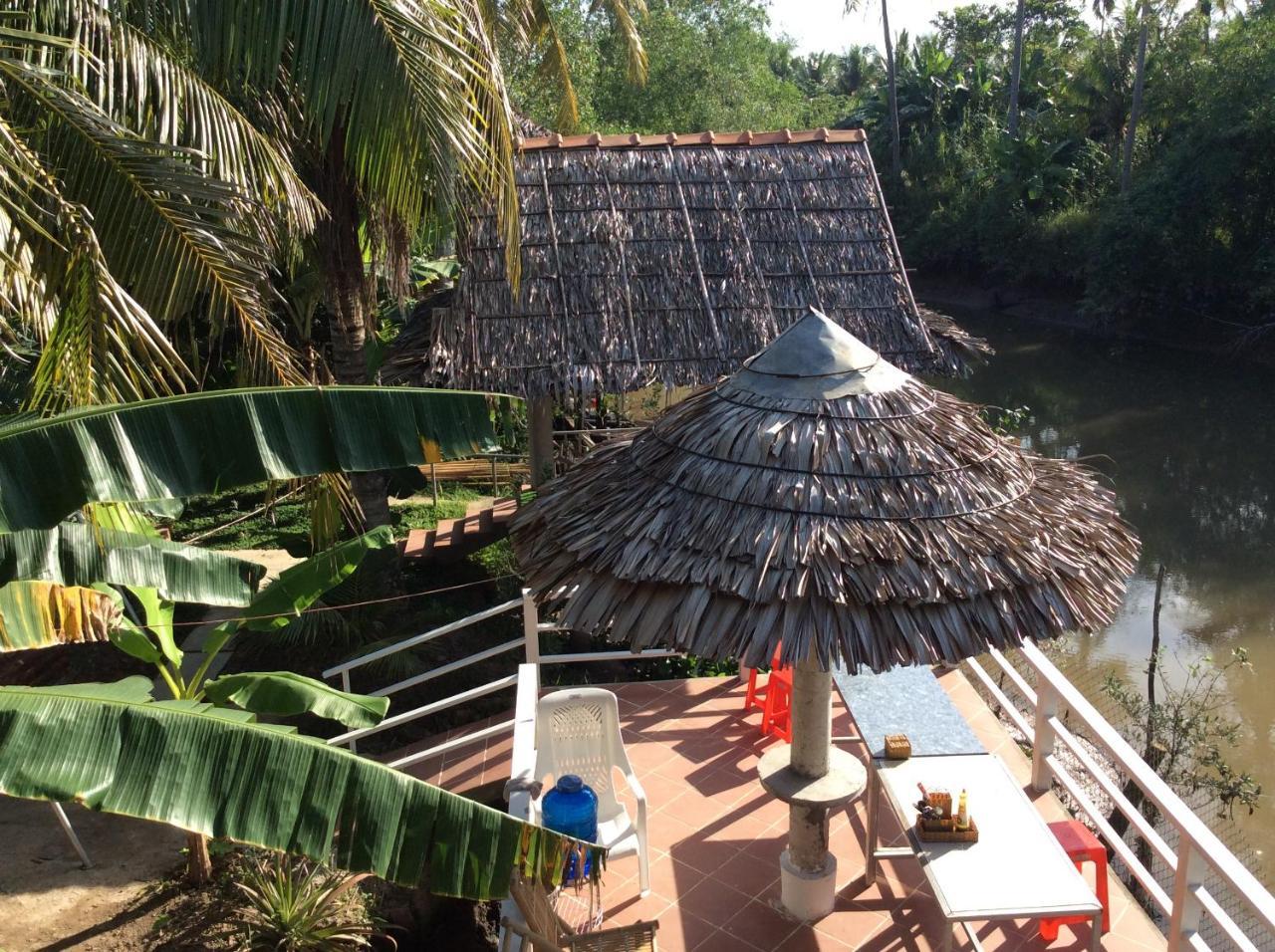 Ben Tre Quoc Phuong Riverside Homestay מראה חיצוני תמונה